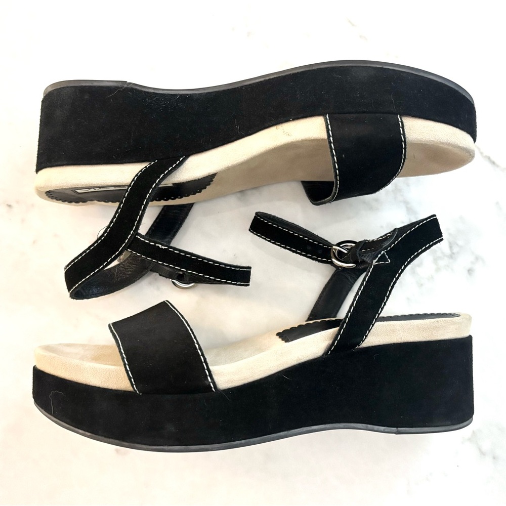 Via SPIGA Platform Sandals Sueda